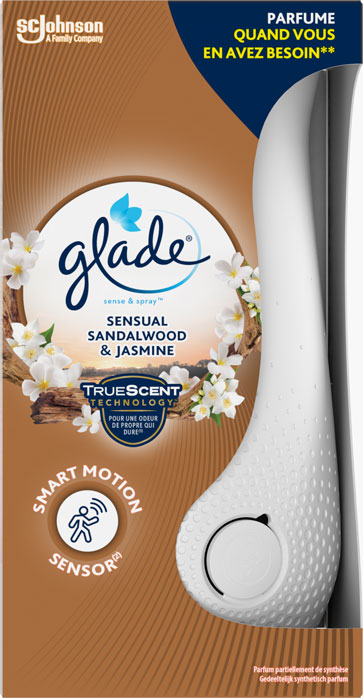 Glade® Sense & Spray™ Diffuseur - Sensual Sandalwood & Jasmine