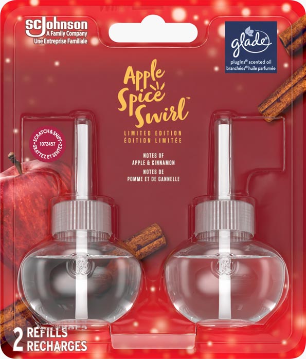 Glade® Holiday PlugIns® Scented Oil Refill - Apple Spice Swirl™