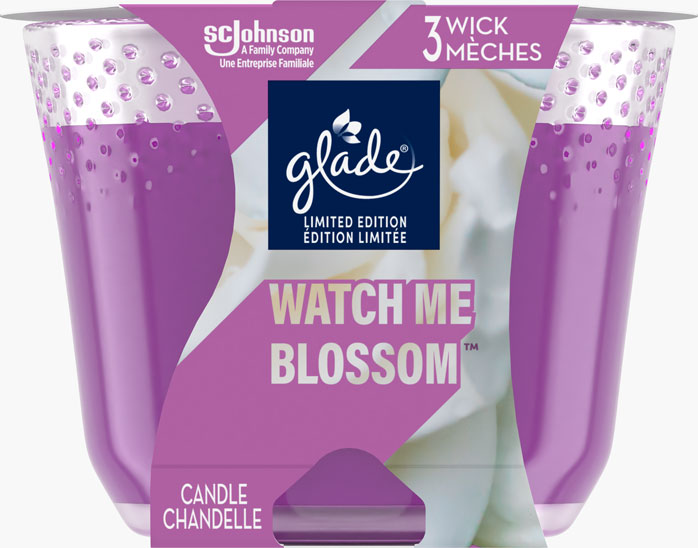Glade® Triple Wick Candle - Watch Me Blossom™