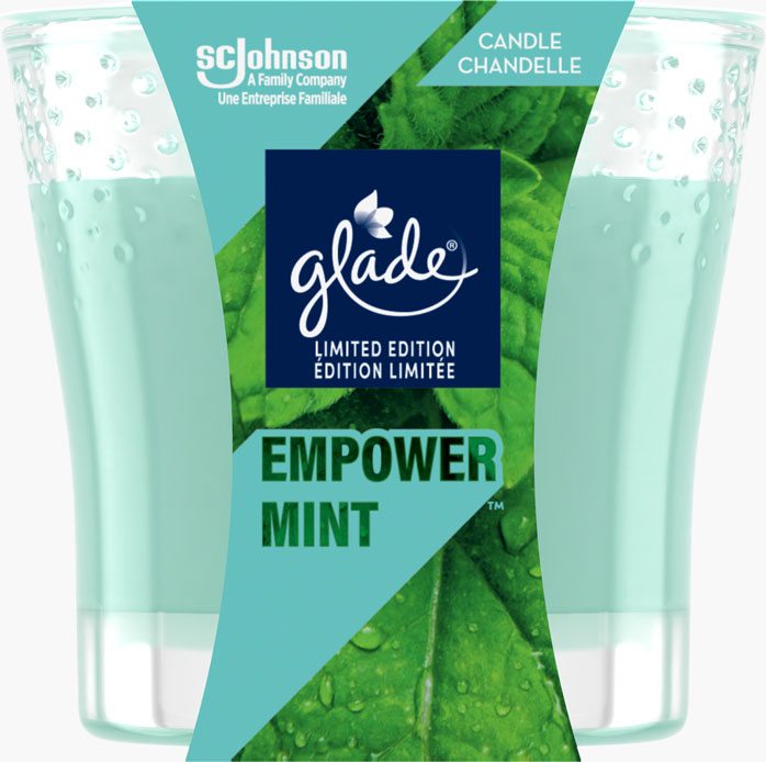 Glade® chandelle en pot - Empower Mint™