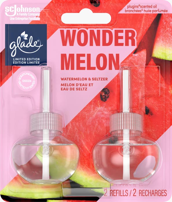 Glade Branchées® Huile parfumée Recharge - Wonder Melon™
