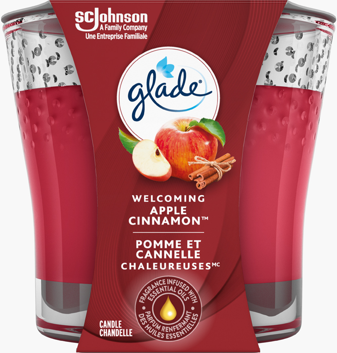 Glade® Candle - Welcoming Apple Cinnamon™