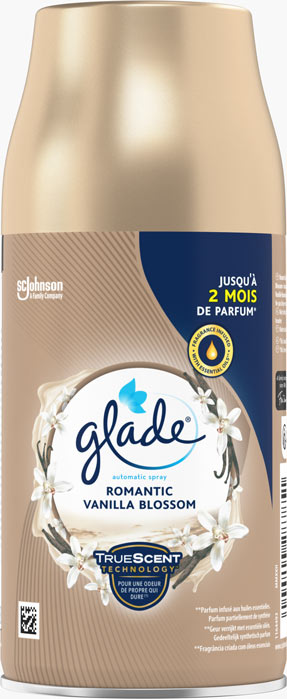 Glade® Recharge Diffuseur Automatique Romantic Vanilla Blossom