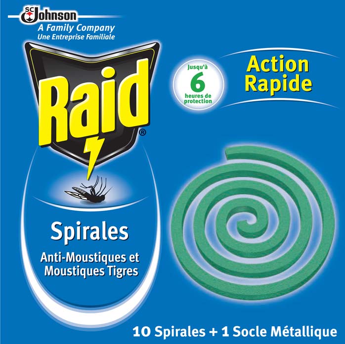 Raid® Spirale Anti-moustiques