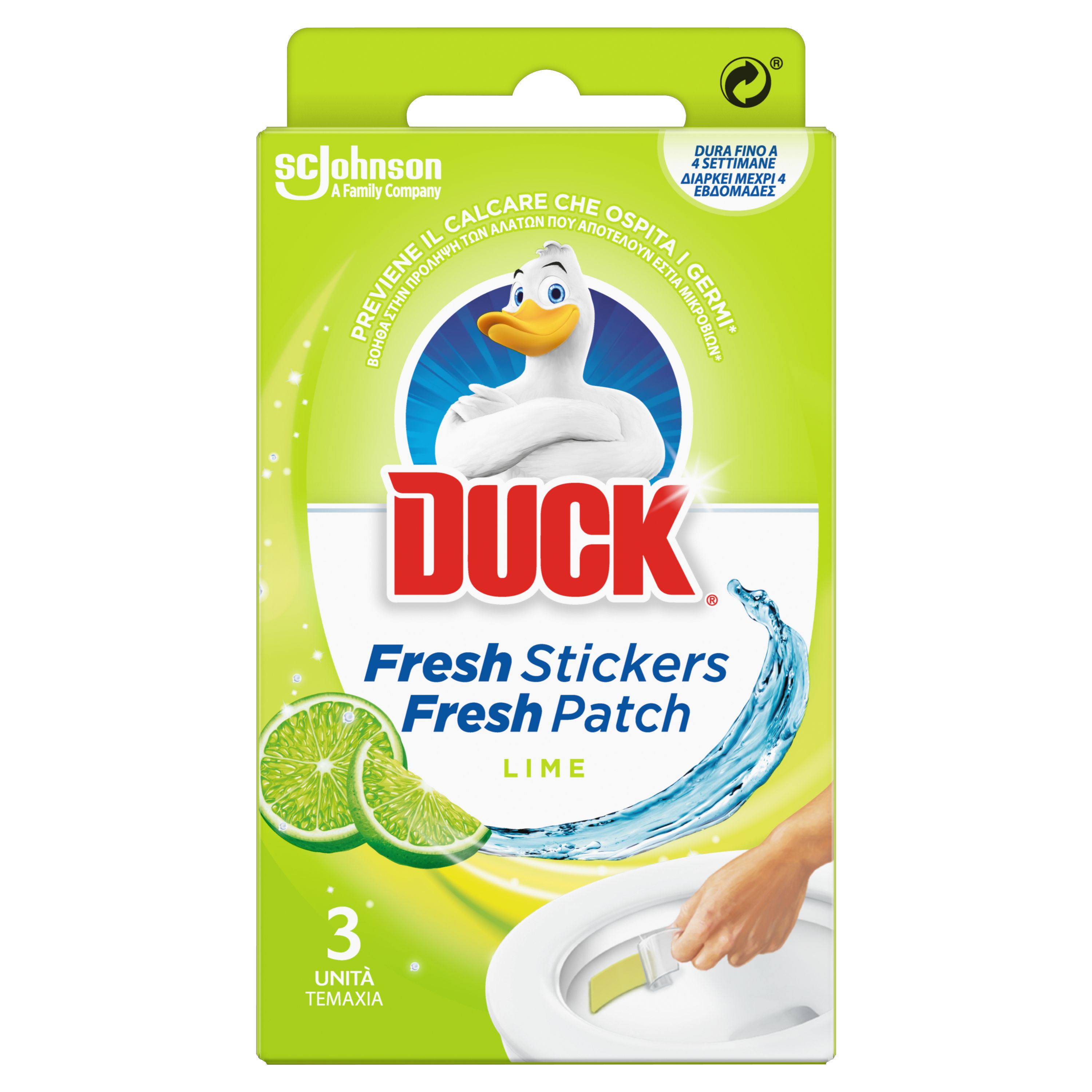 Duck® Fresh Stickers Lime