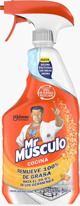 Mr Músculo® Cocina Desengrasante Naranja