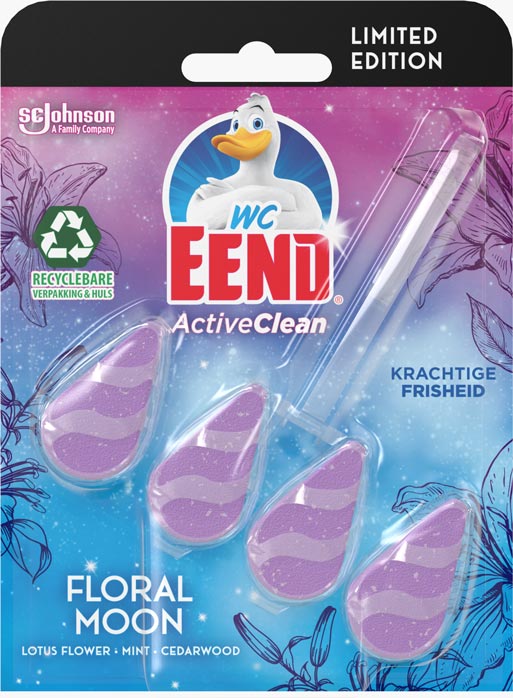 WC-Eend® Active Clean - Floral Moon