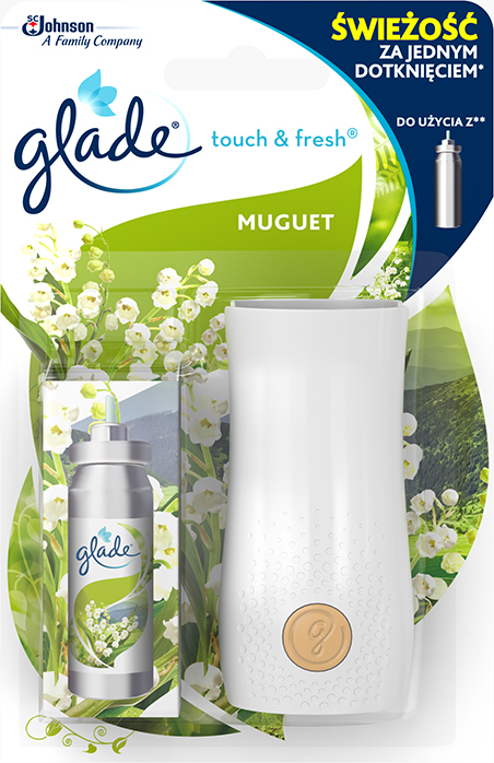 Glade® Touch & Fresh® - Muguet - skoncentrowany odświeżacz powietrza