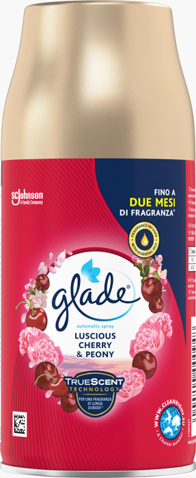 Glade® Automatic Spray - Luscious Cherry & Peony - rezervă odorizant automatic