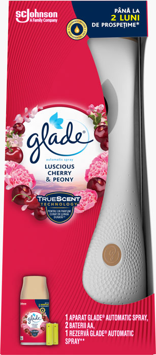 Glade® Automatic Spray - Luscious Cherry & Peony - odorizant automatic