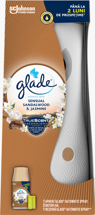 Glade® Automatic Spray - Sensual Sandalwood & Jasmine - odorizant automatic