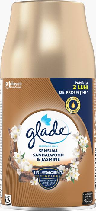 Glade® Automatic Spray - Sensual Sandalwood & Jasmine - rezervă odorizant automatic