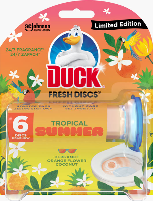 Duck® Fresh Discs™ - čistič WC Tropical Summer
