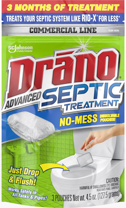Drano® Commercial Line™ Advanced Septic Treatment