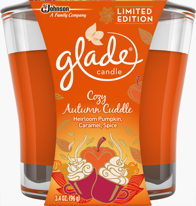 Glade® Candle Cozy Autumn Cuddle SC Johnson