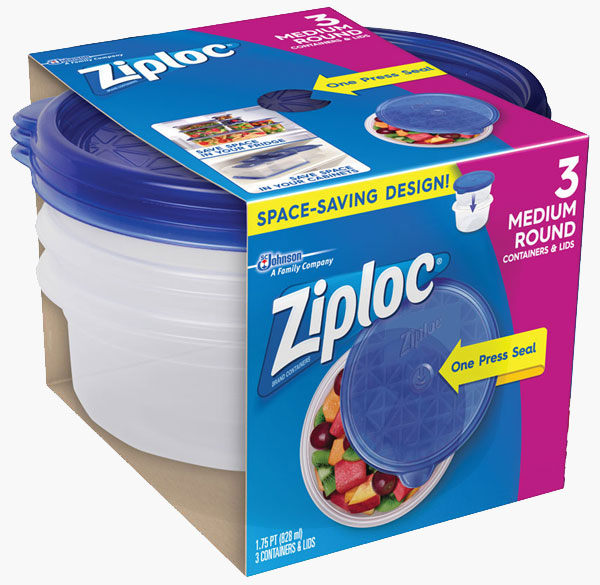 Sc Johnson Ziploc Brand Containers