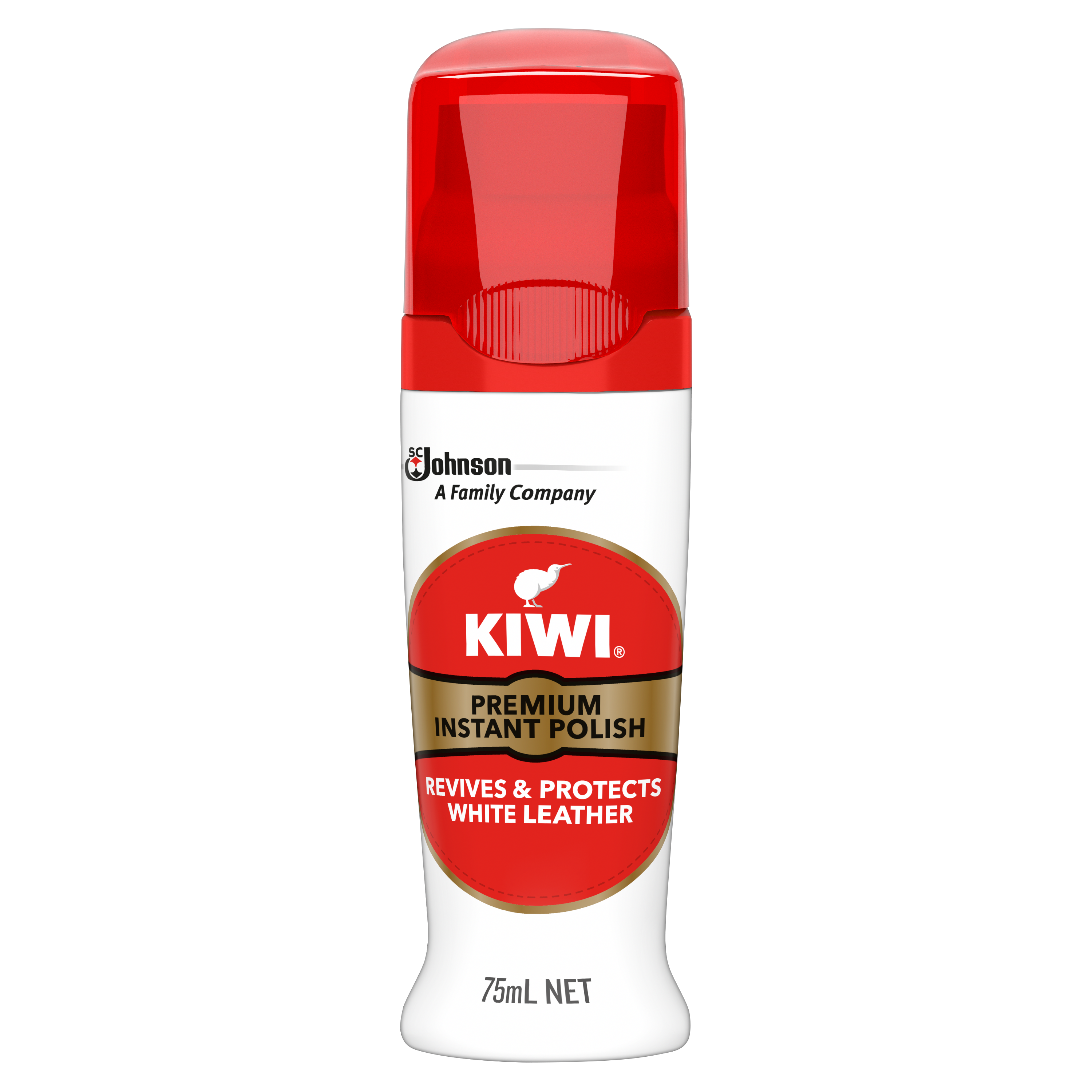 KIWI® Premium Instant Leather Polish White 