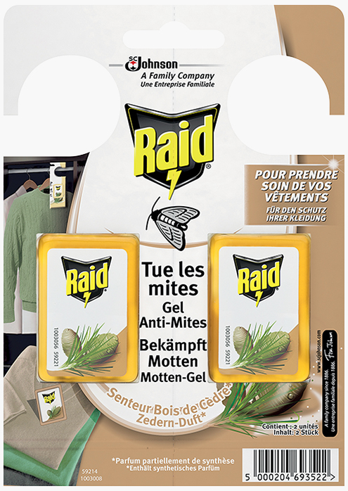 Raid® Motten-Gel Zedernöl