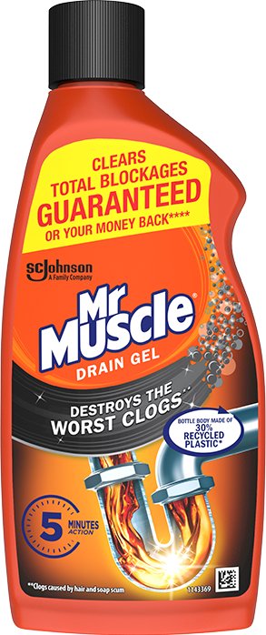 Mr Muscle® Gel Drain & Sink Unblocker