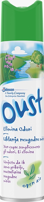 Oust® Neutralizator Neugodnih Mirisa U Spreju, Miris Open Air