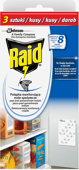 Raid® pułapka przeciw molom spożywczym
