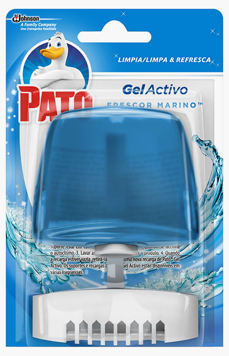 Pato® Bloco Líquido Gel Activo Suporte Frescor Marino