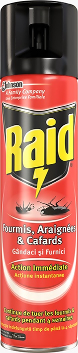 Raid® Spray Gândaci și Furnici