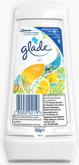 Glade® Gel - Fresh Lemon