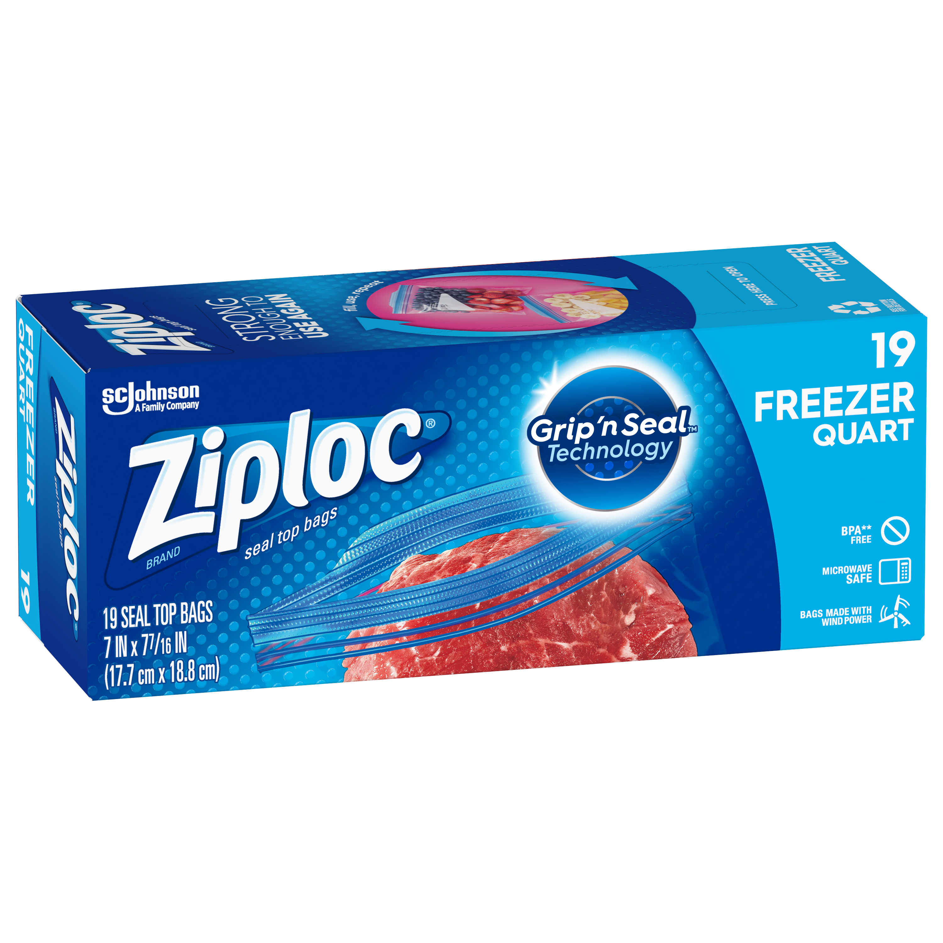 SC Johnson Professional® Ziploc® Brand Freezer Bags