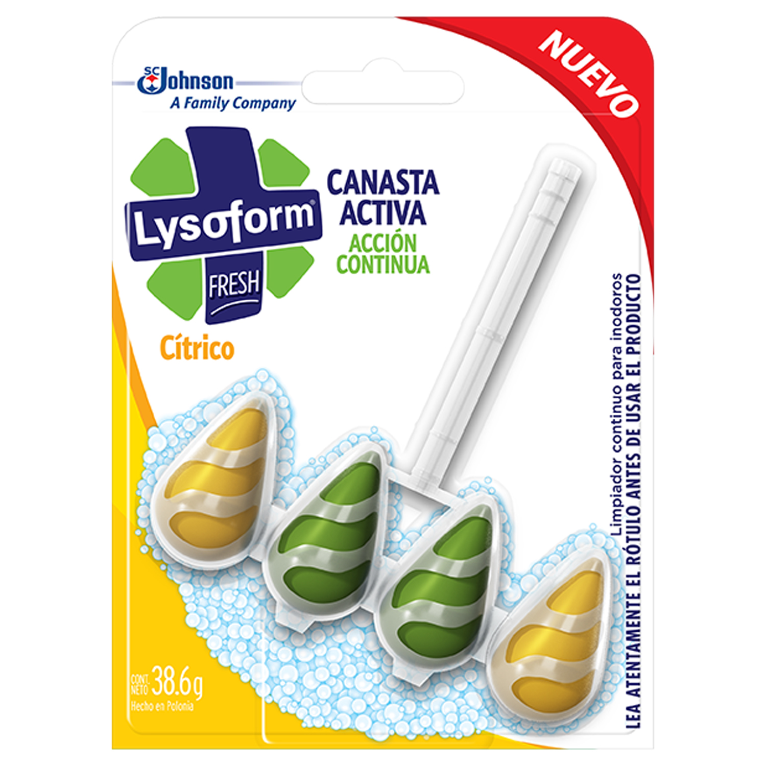 Lysoform® Fresh Solid Rim Citrus