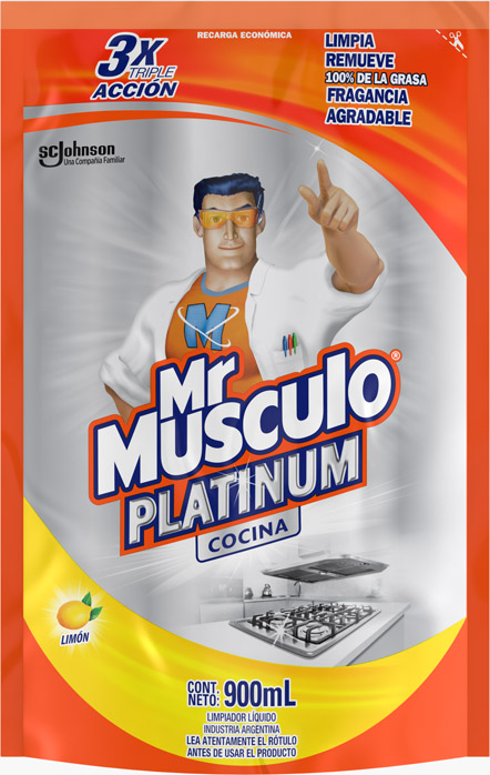 Mr Musculo Platinum® Cocina Doypack 900ML