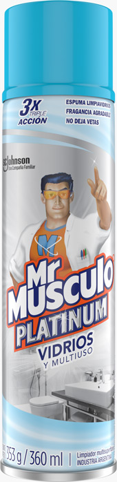Mr Musculo® Aerosol Limpia Vidrios