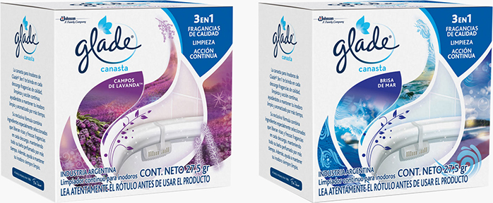 Glade® Canasta Solida 2 Fragancias