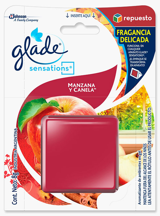 Glade® Sensations™ Car Manzana y Canela