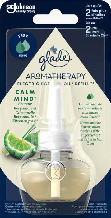 Glade® Aromatherapy Essential Oils Electric Scented Oil Nachfüller Calm Mind