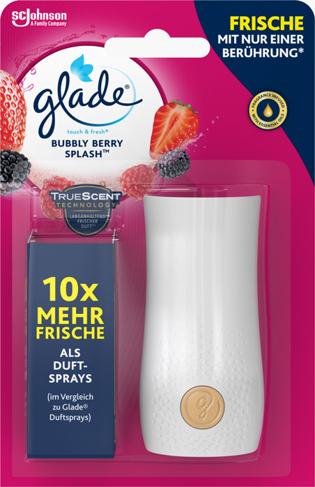 Glade® touch & fresh® minispray Halter Bubbly Berry Splash
