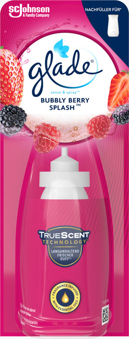 Glade® sense & spray™ Nachfüller Bubbly Berry Splash 
