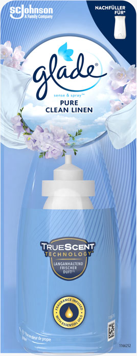 Glade® sense & spray™ Nachfüller Pure Clean Linen