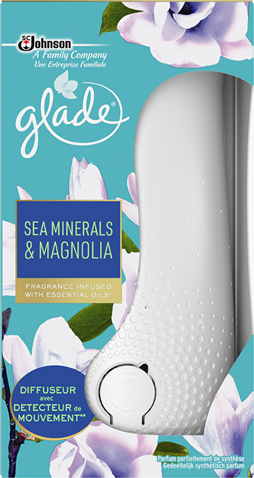 Glade® Sense & Spray™ - Houder Sea Minerals & Magnolia