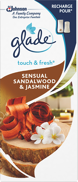 Glade® Touch&Fresh® - Nachfüller Sensual Sandalwood & Jasmine