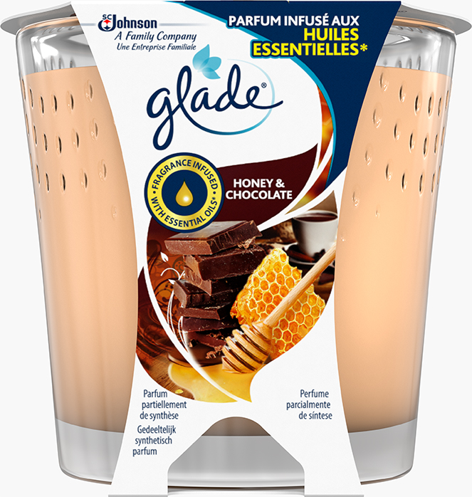 Glade® Duftkerze 129g - Honey Chocolate