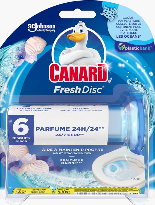 Canard® Fresh Disc® - Houder + 1 Navulling Marine Fris