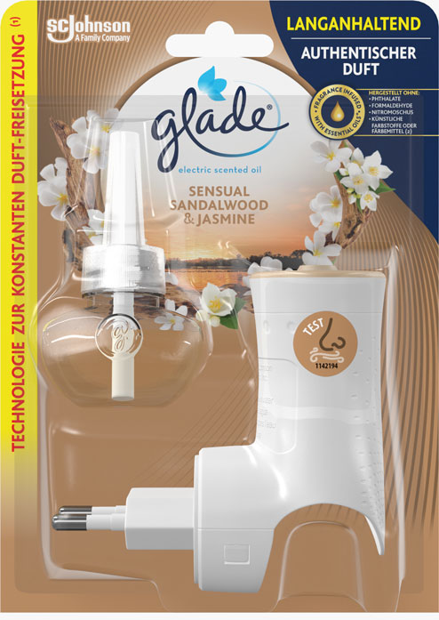 Glade® Electric Scented Oil - Diffuseur Sensual Sandalwood & Jasmine