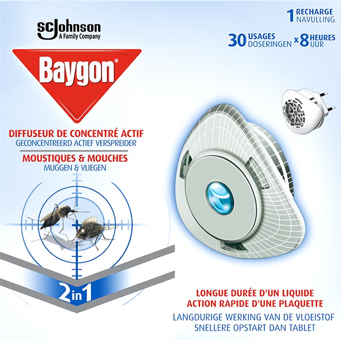 Baygon® Konzentrat Mückenstecker Nachfüller