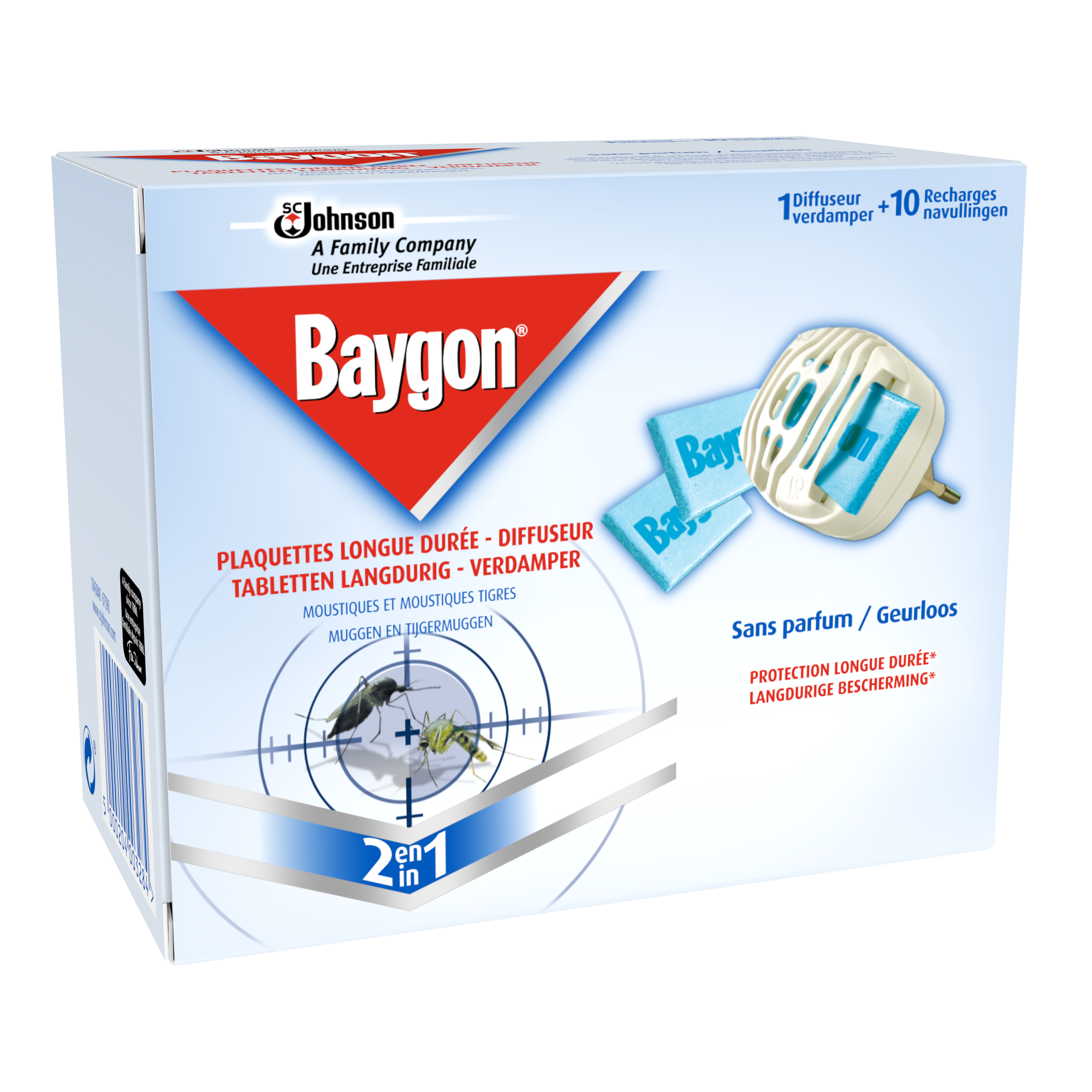Baygon® Plaquettes Longue Durée - Diffuseur