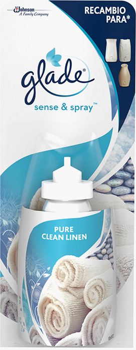 Glade® Sense & Spray™ Пълнител - Свежа Чистота