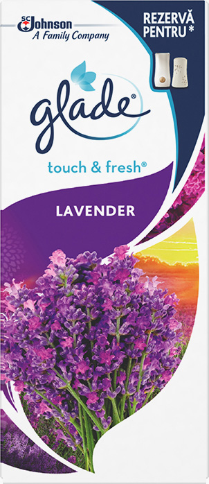Glade® Touch&Fresh™ Пълнител - Лавандула