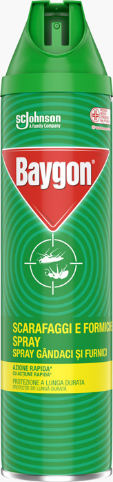 Baygon® Aerosol срещу пълзящти насекоми