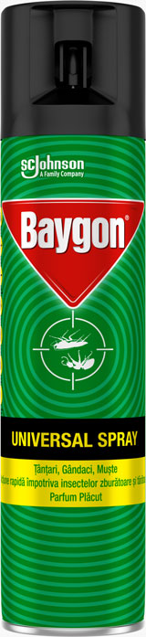 Baygon® Aerosol срещу летящи и пълзаящи насекоми