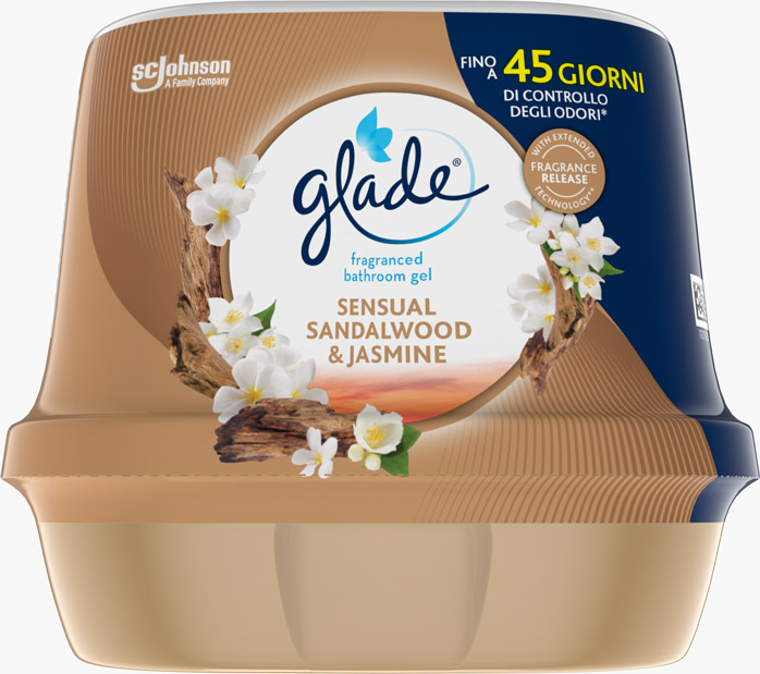 Glade® Fragranced bathroom gel - Sensual Sandalwood & Jasmine